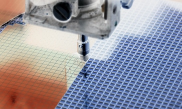 Silicon,Wafer,Negative,Color,In,Machine,In,Semiconductor,Manufacturing