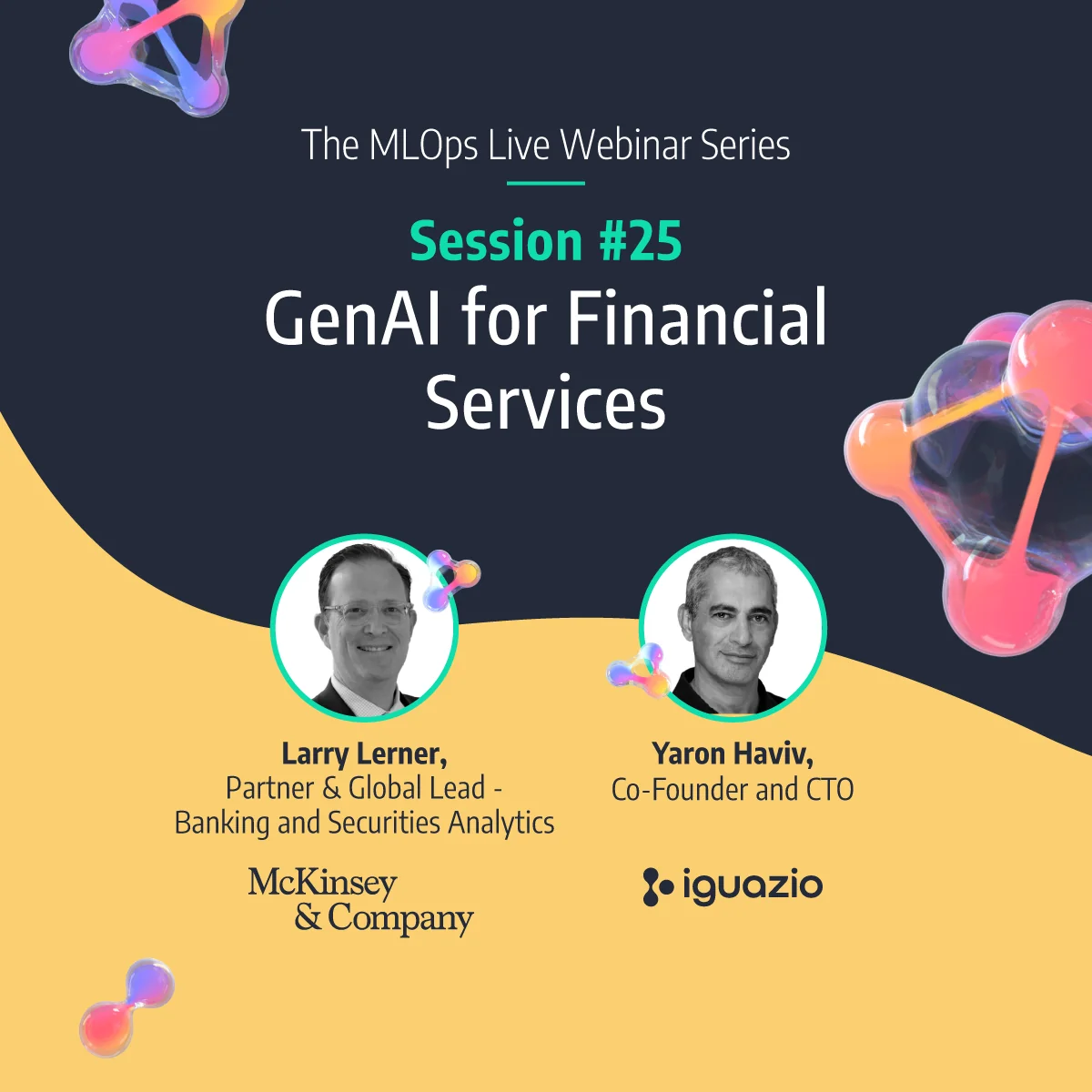 Webinar #25 GenAI for financial Services