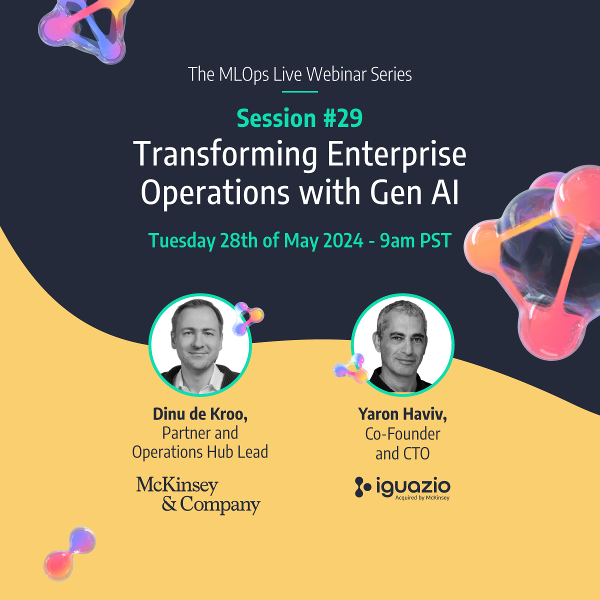MLOps Live #29 - Transforming Enterprise Operations with Gen AI