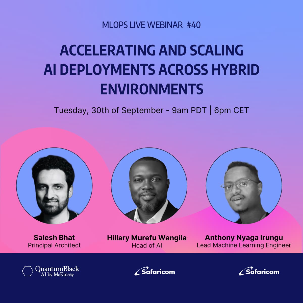 MLOps Live #40 -Accelerating and Scaling AI Deployments Across Hybrid Environments